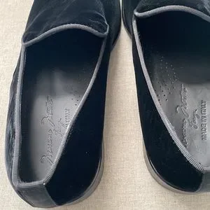 Massimo Matteo | Shoes | Massimo Matteo Velvet Leather Slip 
